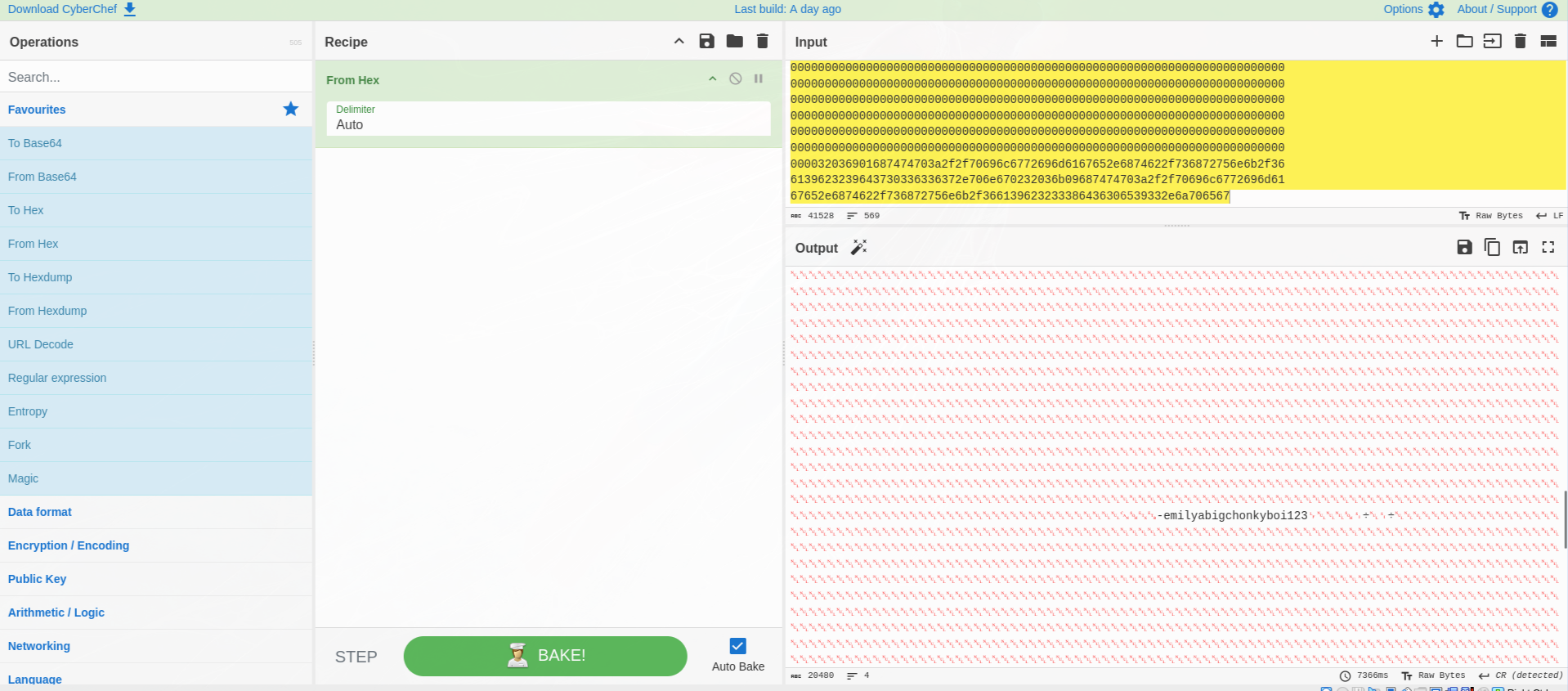 decoded users table