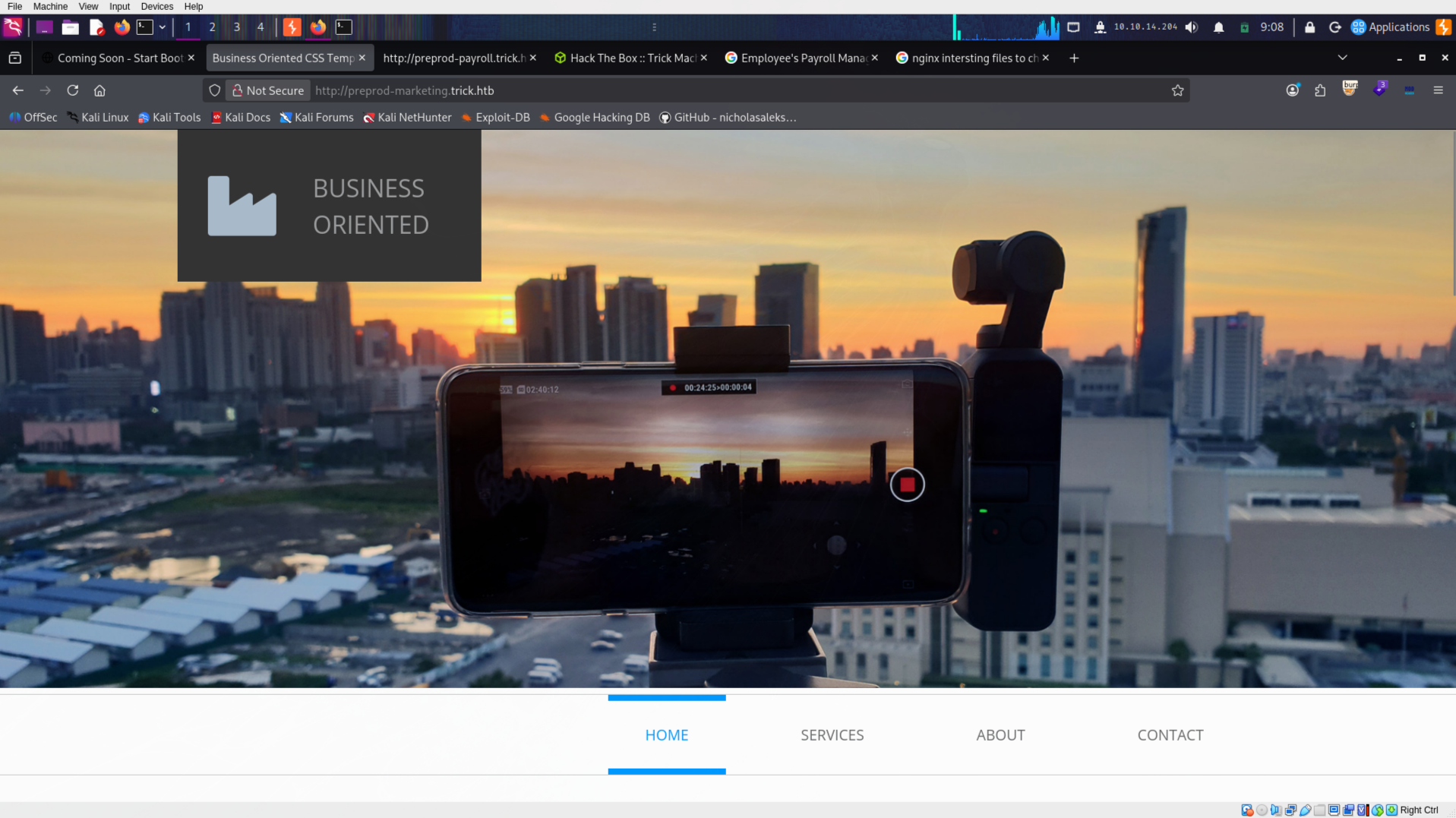 preprod-marketing site